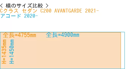 #Cクラス セダン C200 AVANTGARDE 2021- + アコード 2020-
